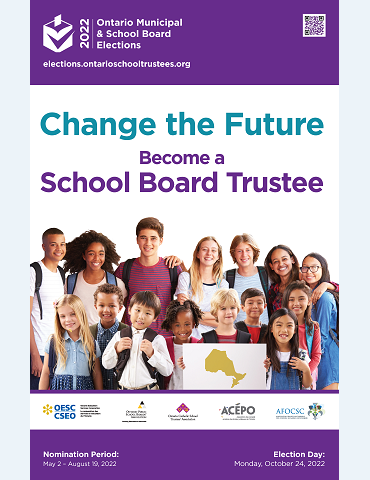 2022 Ontario Municipal & School Board Elections Poster 1 - 11 x 17 Preview